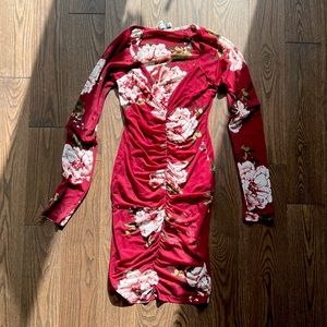 Charlotte Russe Bodysuit with Mesh Dress